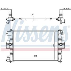636012
NISSENS
Chłodnica, układ chłodzenia silnika

