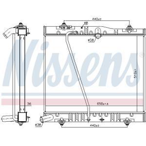 646916
NISSENS
Chłodnica, układ chłodzenia silnika
