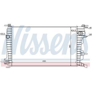 637616
NISSENS
Chłodnica, układ chłodzenia silnika
