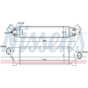 96642
NISSENS
Chłodnica powietrza doładowującego, intercooler

