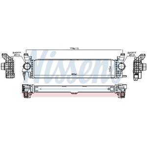 96016
NISSENS
Chłodnica powietrza doładowującego, intercooler
