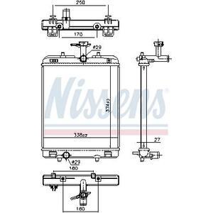 606697
NISSENS
Chłodnica, układ chłodzenia silnika
