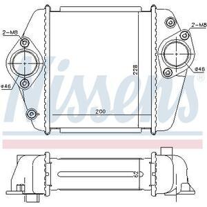 96372
NISSENS
Chłodnica powietrza doładowującego, intercooler

