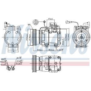 89265
NISSENS
Sprężarka, klimatyzacja
