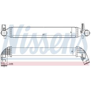 96530
NISSENS
Chłodnica powietrza doładowującego, intercooler
