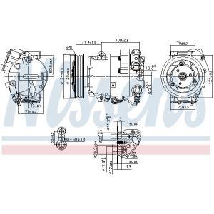 89425
NISSENS
Sprężarka, klimatyzacja
