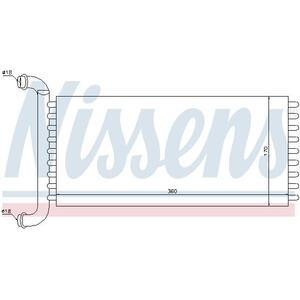 72037
NISSENS
Wymiennik ciepła, ogrzewanie wnętrza, nagrzewnica
