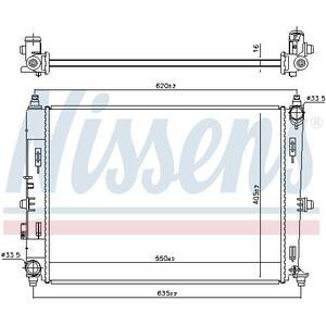 606528
NISSENS
Chłodnica, układ chłodzenia silnika
