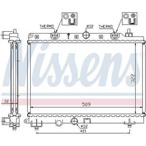 64304A
NISSENS
Chłodnica, układ chłodzenia silnika
