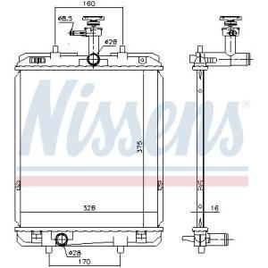 636015
NISSENS
Chłodnica, układ chłodzenia silnika

