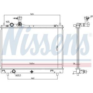 606700
NISSENS
Chłodnica, układ chłodzenia silnika
