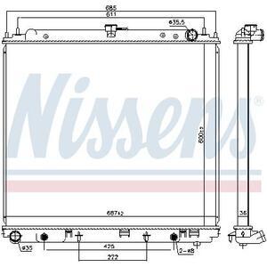 68809
NISSENS
Chłodnica, układ chłodzenia silnika
