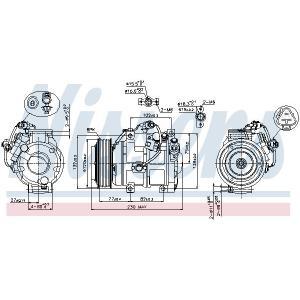 89511
NISSENS
Sprężarka, klimatyzacja
