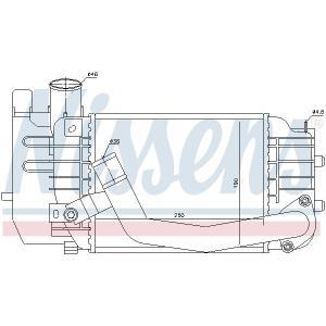 96565
NISSENS
Chłodnica powietrza doładowującego, intercooler
