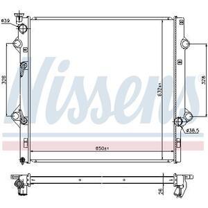 646818
NISSENS
Chłodnica, układ chłodzenia silnika

