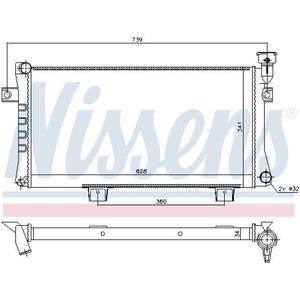 623556
NISSENS
Chłodnica, układ chłodzenia silnika
