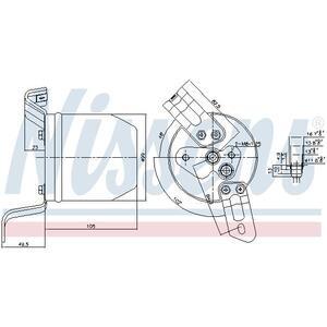 95004
NISSENS
Osuszacz, klimatyzacja

