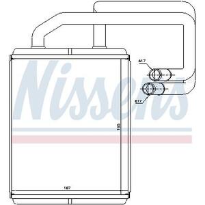 77528
NISSENS
Wymiennik ciepła, ogrzewanie wnętrza, nagrzewnica
