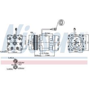89083
NISSENS
Sprężarka, klimatyzacja
