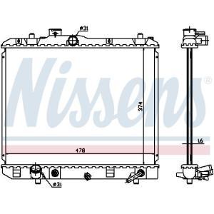 630706
NISSENS
Chłodnica, układ chłodzenia silnika
