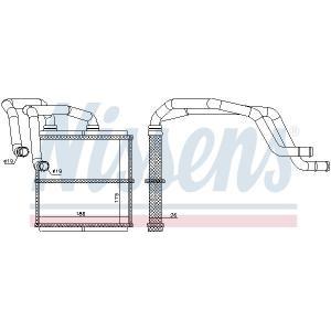 72219
NISSENS
Wymiennik ciepła, ogrzewanie wnętrza, nagrzewnica
