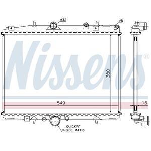 61291A
NISSENS
Chłodnica, układ chłodzenia silnika
