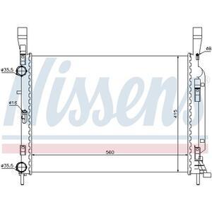 637628
NISSENS
Chłodnica, układ chłodzenia silnika
