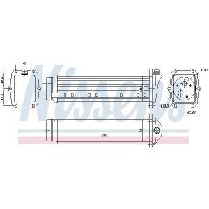 96432
NISSENS
Chłodnica powietrza doładowującego, intercooler
