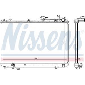 646828
NISSENS
Chłodnica, układ chłodzenia silnika
