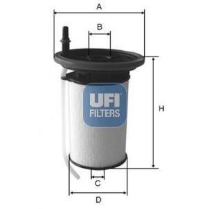 26.053.00
UFI
Filtr paliwa
