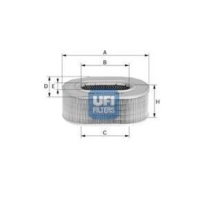 27.258.00
UFI
Filtr powietrza
