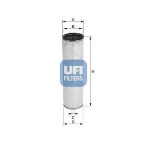 27.611.00
UFI
Filtr powietrza wtórnego
