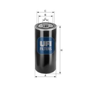 86.004.00
UFI
Filtr hydrauliczny, automatyczna skrzynia biegów
Filtr hydrauliczny, układ kierowniczy
Filtr oleju
