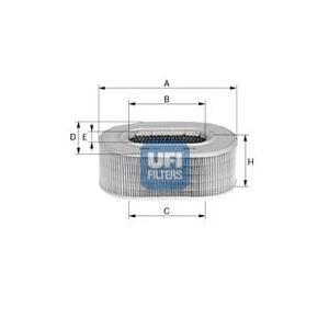 27.162.00
UFI
Filtr powietrza
