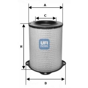 27.587.00
UFI
Filtr powietrza
