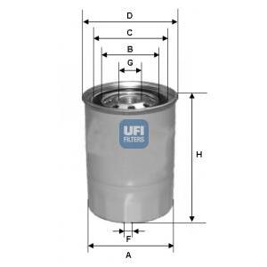 24.327.00
UFI
Filtr paliwa
