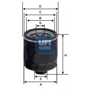 23.592.00
UFI
Filtr hydrauliczny, automatyczna skrzynia biegów
Filtr hydrauliczny, układ kierowniczy
Filtr oleju

