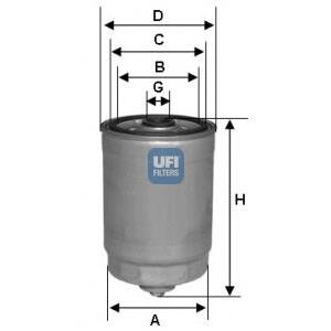 24.441.00
UFI
Filtr paliwa
