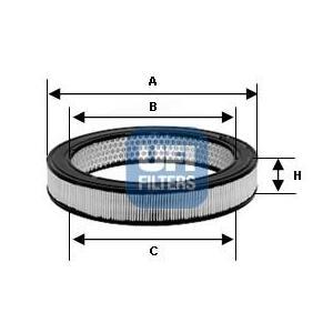 27.946.00
UFI
Filtr powietrza
