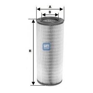 27.651.00
UFI
Filtr powietrza
