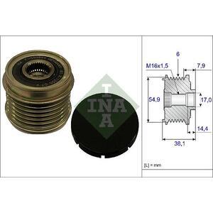 535 0176 10
INA
Alternator - sprzęgło jednokierunkowe
