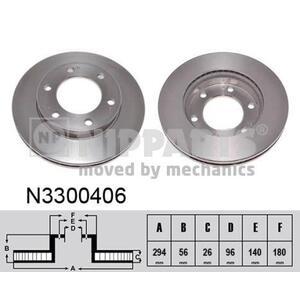 N3300406
NIPPARTS
Tarcza hamulcowa
