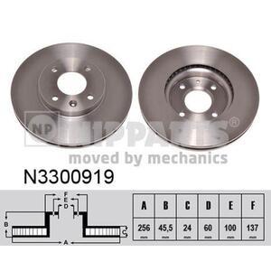 N3300919
NIPPARTS
Tarcza hamulcowa
