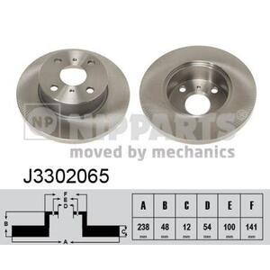 J3302065
NIPPARTS
Tarcza hamulcowa
