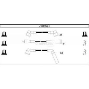 J5380904
NIPPARTS
Zestaw przewodów zapłonowych
