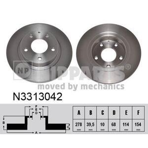 N3313042
NIPPARTS
Tarcza hamulcowa
