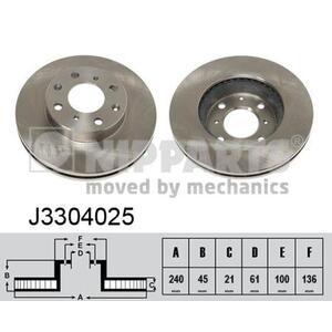 J3304025
NIPPARTS
Tarcza hamulcowa
