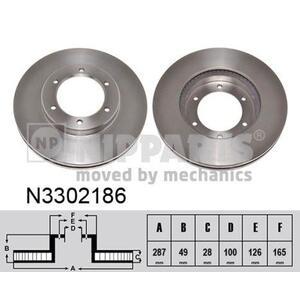 N3302186
NIPPARTS
Tarcza hamulcowa
