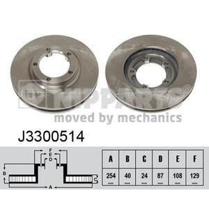 J3300514
NIPPARTS
Tarcza hamulcowa
