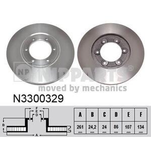 N3300329
NIPPARTS
Tarcza hamulcowa
